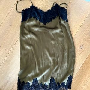 Silk slip dress from Haute Hippie